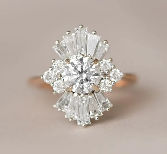 2.44 cttw. Art Deco Ring