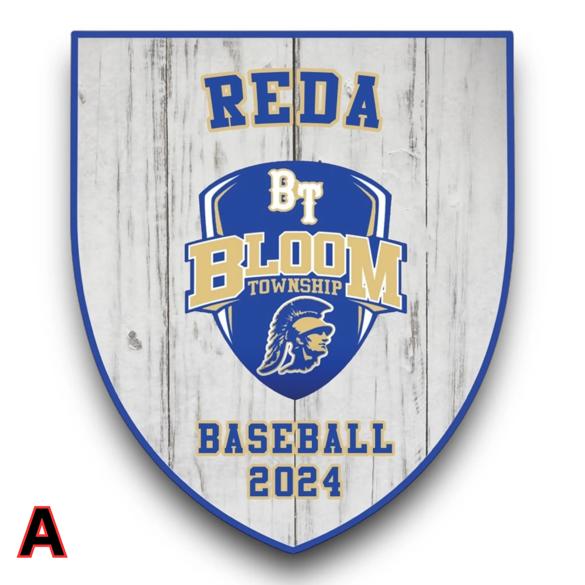 Bloom Township High School Customizable Shield